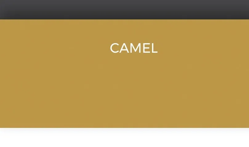 Muestra del acabado Camel de Glicerio Chaves Hornero, S.L. (colección Formas Evolution)